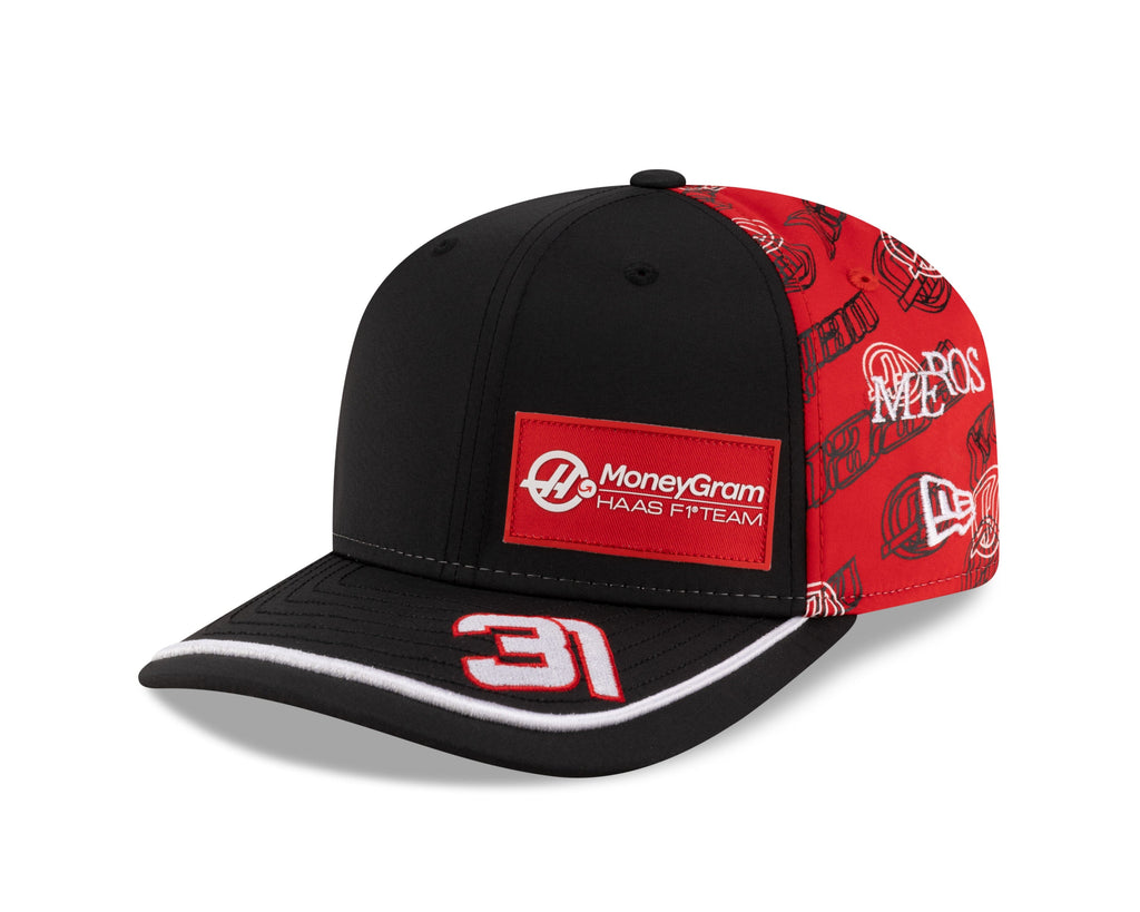 Haas Racing F1 New Era 9Seventy Special Edition Esteban Ocon Japan GP Hat - Black Hats Haas F1 Racing Team 