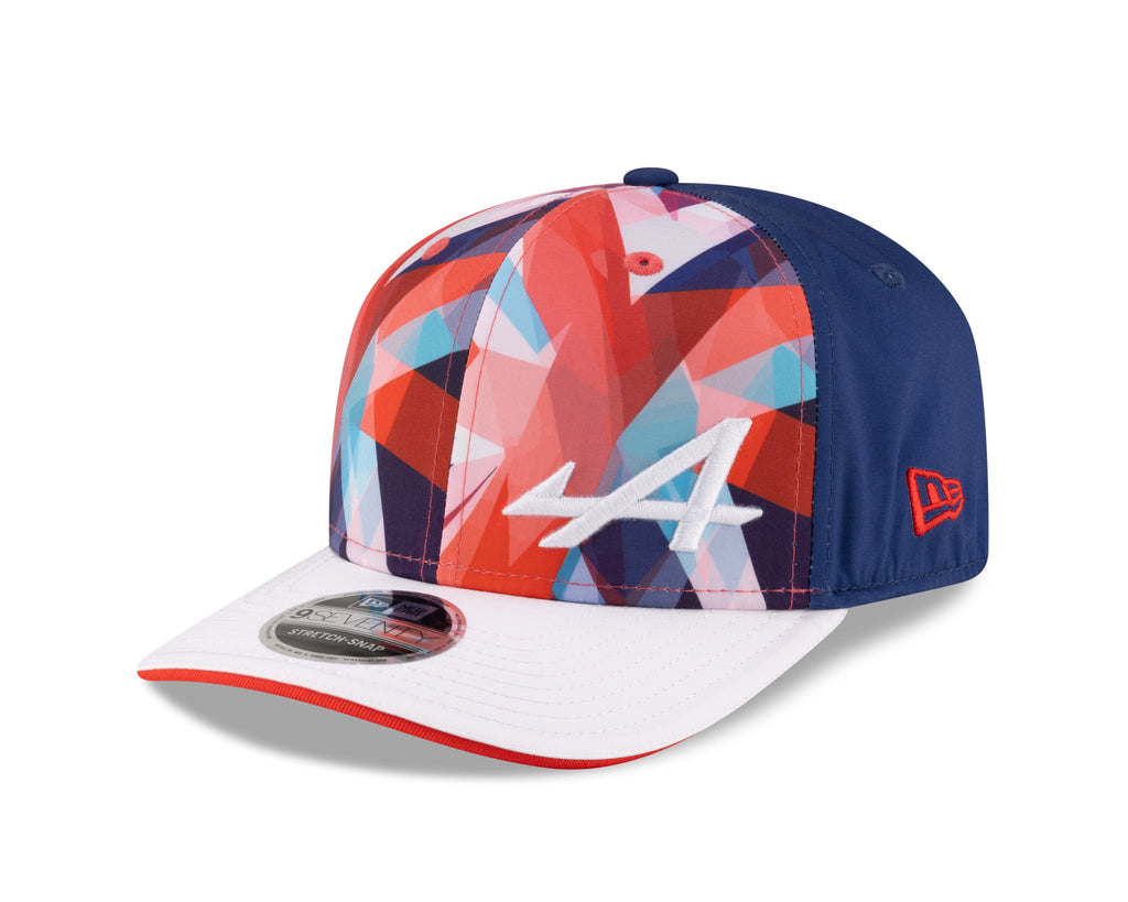 Alpine Racing F1 New Era 9Seventy Special Edition Silverstone GP Hat - White Hats Alpine 