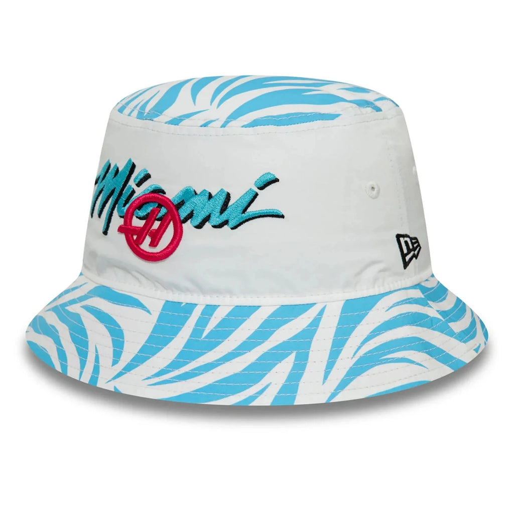 Haas Racing F1 New Era Special Edition Miami GP Bucket Hat Hats Haas F1 Racing Team 